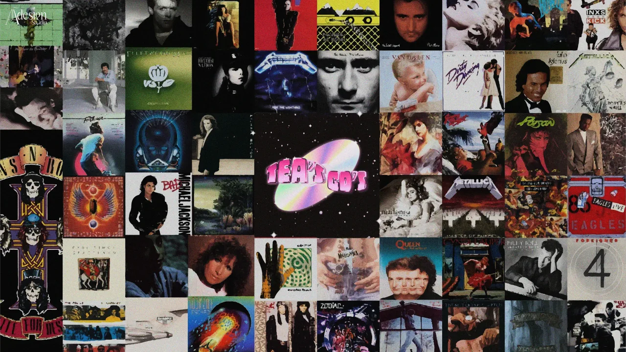Tea's CD's Logo Design